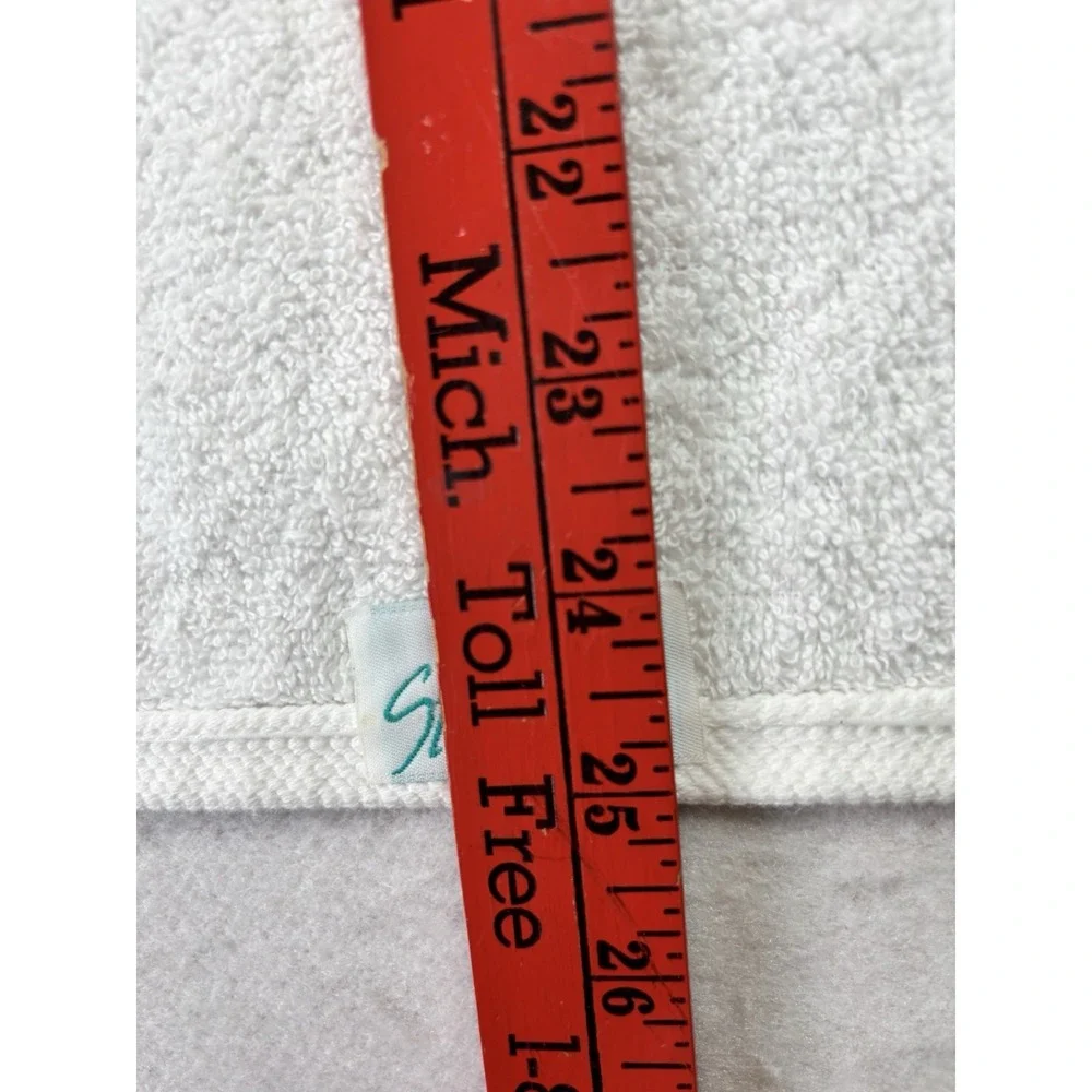Golf‎ Towel PGM At NMSU Cotton Carabiner Grommet White & Green 16x24